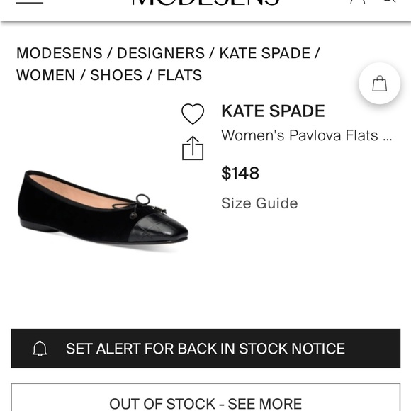 ♠️New! Kate Spade ♠️ Pavlova style - Picture 5 of 5